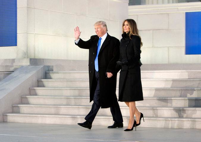 Melania Trump on inauguration weekend