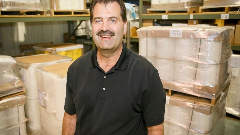 Keith Gordon, owner and CEO of Packaging Systems Designs in West Chester Twp. GREG LYNCH / STAFF