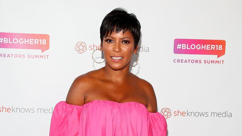 Tamron Hall revealed that, in addition to a new talk show, she is married and about 7 months pregnant with her first child.