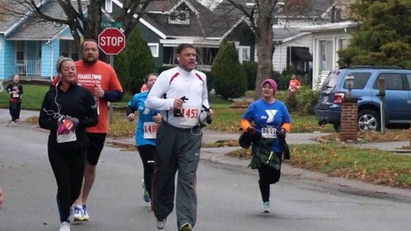 Runners take part in last year’s Thanksgiving 5K to benefit Young Lives. The race raises money for teenage mothers to attend a special summer camp. CONTRIBUTED