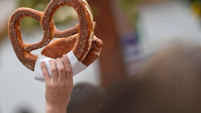 Auntie Anne’s at Liberty Center is donating 100 percent of its pretzel and drink sales today, April 26, to Cincinnati Children’s Hospital Medical Center.
