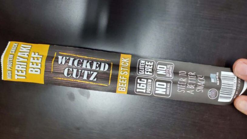 The beef sticks are subject to recall due to being labeled gluten free but containing wheat as an ingredient | Photo courtesy of the U.S. Department of Agriculture’s Food Safety and Inspection Service
