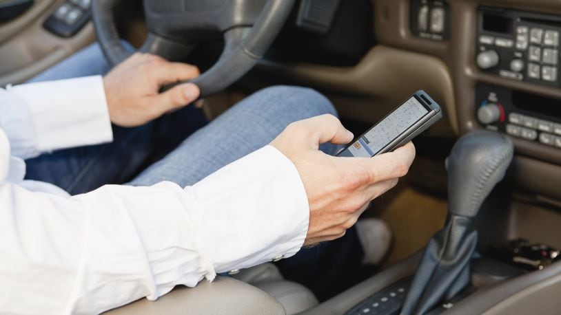Half of all parents use their cellphones while driving with young children in the car, according to a study released recently by the Children s Hospital of Philadelphia and the University of Pennsylvania School of Nursing. Metro Creative Graphics photo