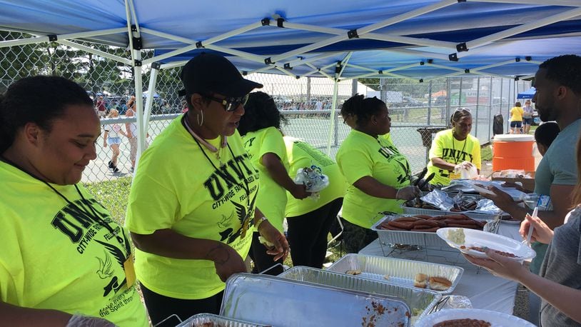 The sixth annual faith-based unity event Saturday, Aug. 5, 2017, in Hamilton drew a large crowd of people from all backgrounds to enjoy music, food, fun and fellowship.