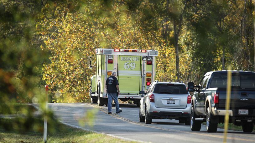 A 13-year-old boy was killed in a single-vehicle crash in on Old Dayton Road near Diamond Mill Road Oct. 14, 2020, in Perry Twp. JIM NOELKER/STAFF