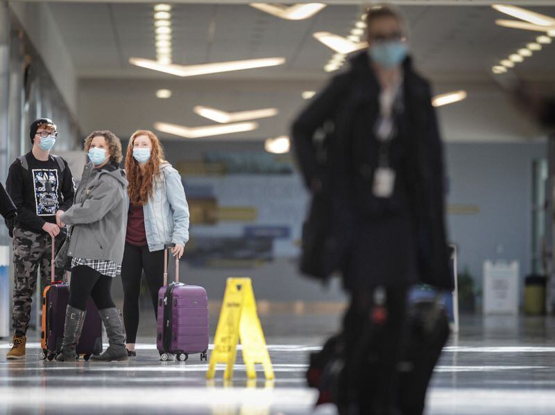 Enplanements, a measure of the number of passengers boarding a plane, plummeted at Dayton International Airport from 892,414 enplanements in 2019 to 337,517 passenger enplanements in 2020, a 62.2 percent drop, according to statistics provided by the airport.