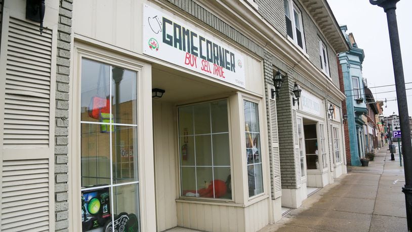 CJ’s Game Corner, 1326 Central Ave. in Middletown, offers a wide variety of used video gaming consoles , video games and accessories. GREG LYNCH / STAFF