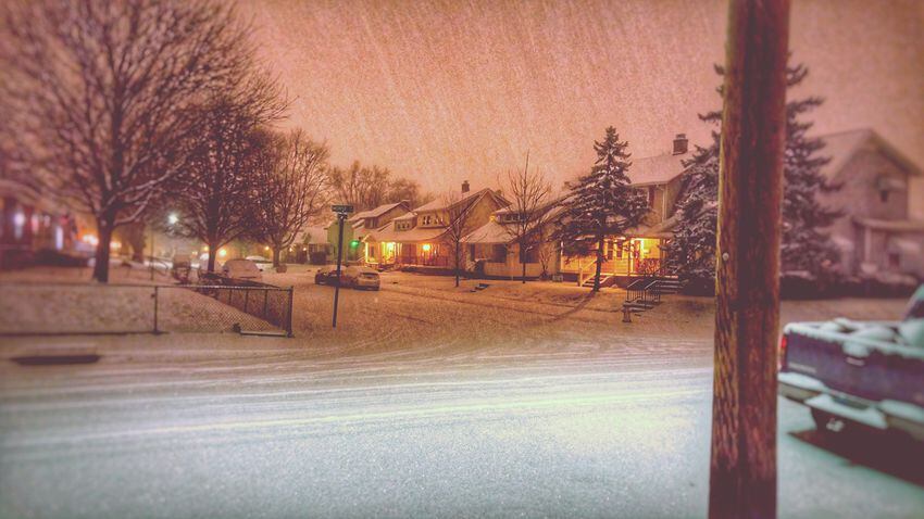 PHOTOS: End-of-year snowfall in the Miami Valley