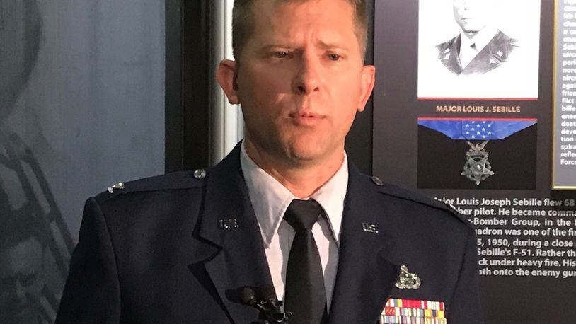 Col. Parker H. Wright, new commander of NASIC.