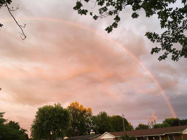 PHOTOS: Crazy clouds, colors, rainbows in the sky for Father’s Day