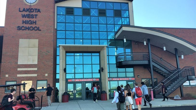 A teacher of special needs students at Lakota West High School is under investigation for an “allegation of misconduct,” according to the school’s principal. Kristen Snyder, an intervention specialist with the high school, “will be taking a leave of absence due to an allegation of misconduct,” wrote Lakota West Principal Ben Brown in a message sent Wednesday evening to the families of Lakota West special needs students.  (File Photo\Journal-News)