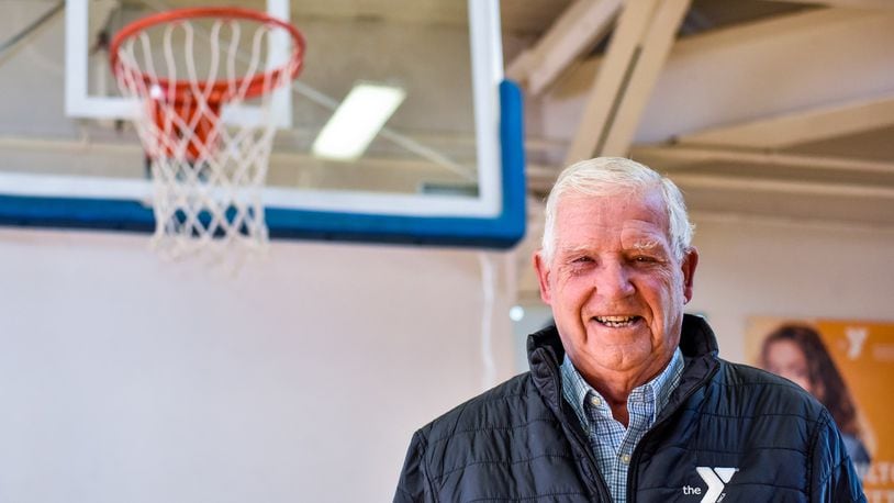 Jack Young, 89, has been a member of the Hamilton Central YMCA for 80 years. He has been a faithful visitor to the YMCA and has served in many different roles at the facility. NICK GRAHAM/STAFF