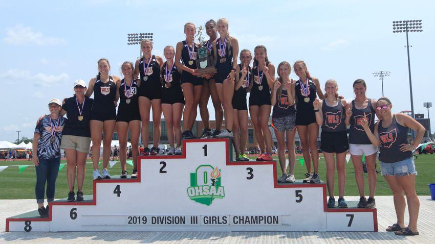 West Liberty-Salem girls track: 2019 state championship