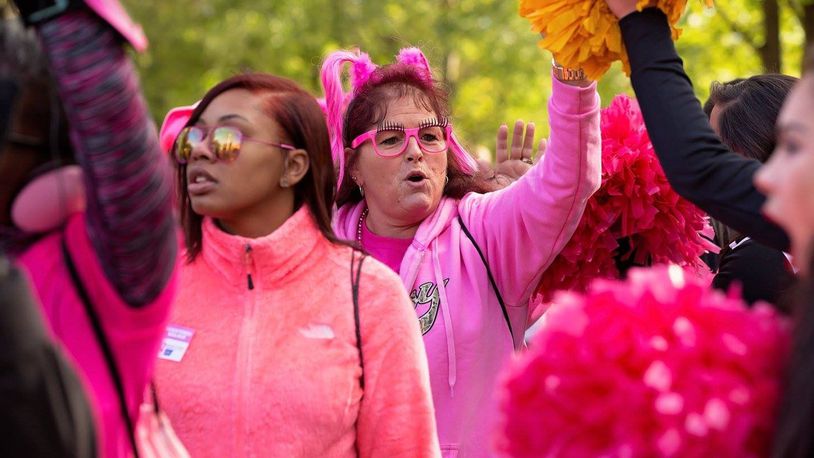 More than 20,000 people participated in the Cincinnati Strides event last year, raising close to $500,000. This year’s event is slated for today, Oct. 28. CONTRIBUTED