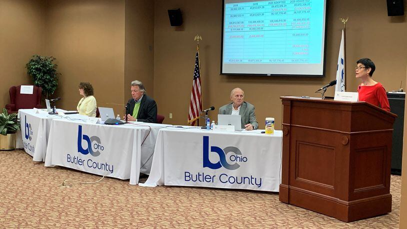 Several Butler County officials have trimmed a total of $369,426 from their budgets in anticipation of a $20 million general fund deficit due to the coronavirus pandemic. The commissioners asked the office holders to trim 4.14 percent of their approved 2020 budgets.
