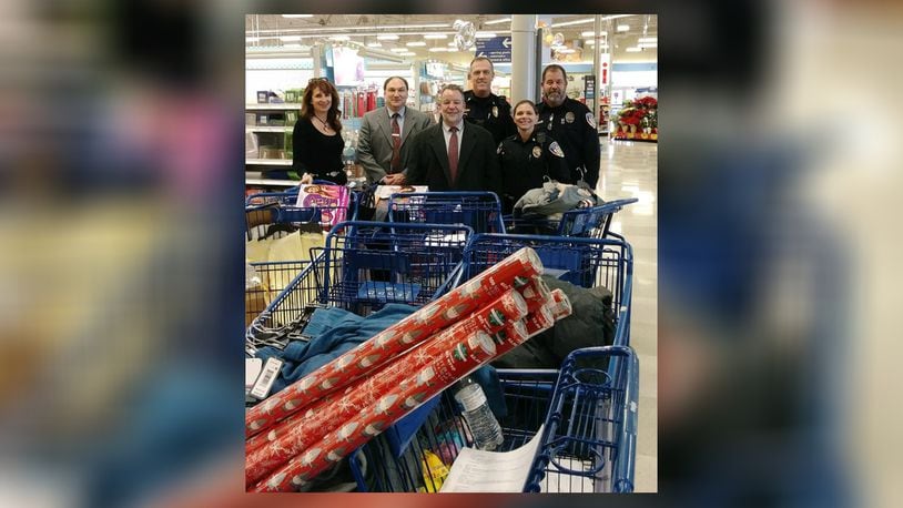 Last year, Fairfield police officers and employees shopped at Meijer on South Gilmore Drive for Dougie & Ray’s Shop with a Hero program to help children within the Fairfield Schools. This year, Dougie & Ray’s have included the Fairfield city and township police departments, school district, and local business leaders. The charity and Meijer are donating money to for the local heroes to shop for needy children who likely weren’t going to receive any presents this Christmas. FILE