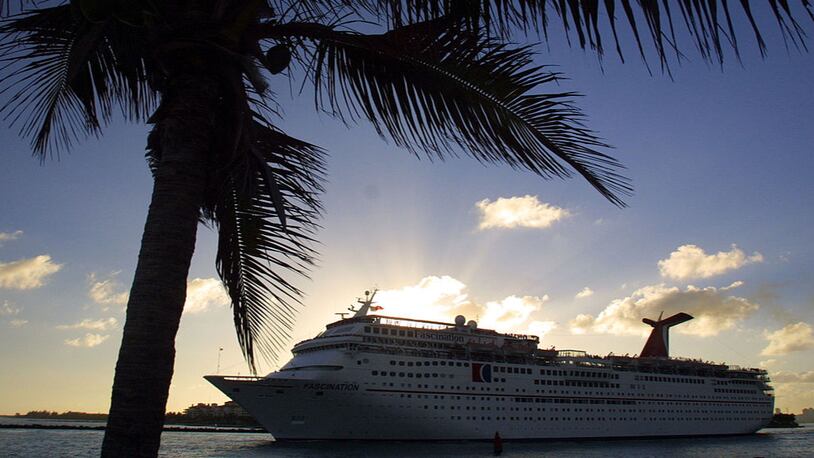 File photo of a cruise ship