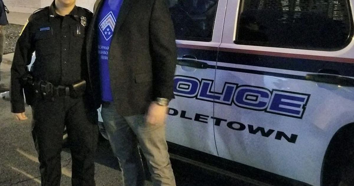 Middletown sends officers to Kyle Schwarber's block party