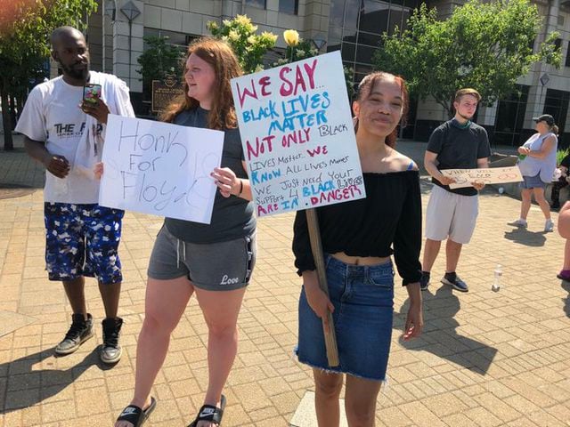 Hamilton protest