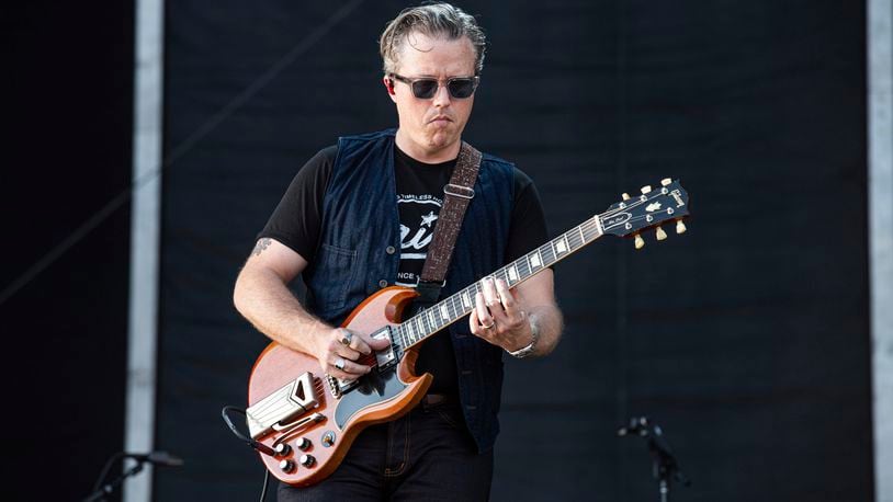 FILE: Jason Isbell performs at the Railbird Music Festival on Sunday, Aug. 29, 2021, in Lexington, Ky. (Photo by Amy Harris/Invision/AP)
