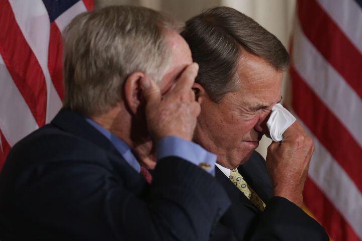John Boehner and gold legend Jack Nicklaus