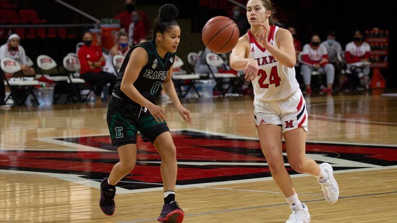 Miami expects leading scorer Peyton Scott to return this season after suffering a knee injury in the final game of the 2021-22 season. Miami University photo