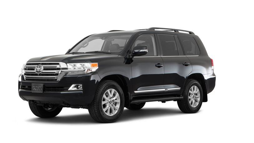 The 1957 Land Cruiser, a bare utility machine, was among the first Toyota vehicles sold in the United States. This model year, the 8-person SUV features the advanced Toyota Safety Sense-P system as standard equipment. Updates for 2018 include standard swing-away exterior mirrors that automatically activate when the vehicle is keyed on/off. Metro News Service photo