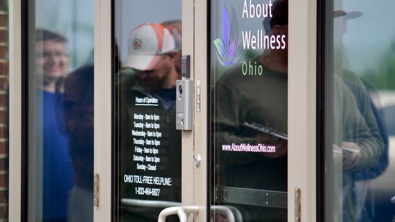 About Wellness, the first medical marijuana dispensary that’s less than an hour’s drive from most southwest Ohio patients, opened in Lebanon in 2020. FILE PHOTO