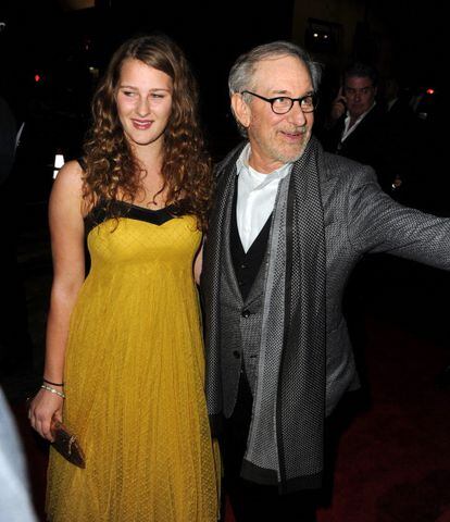 Steven Spielberg with daughter Destry Allyn