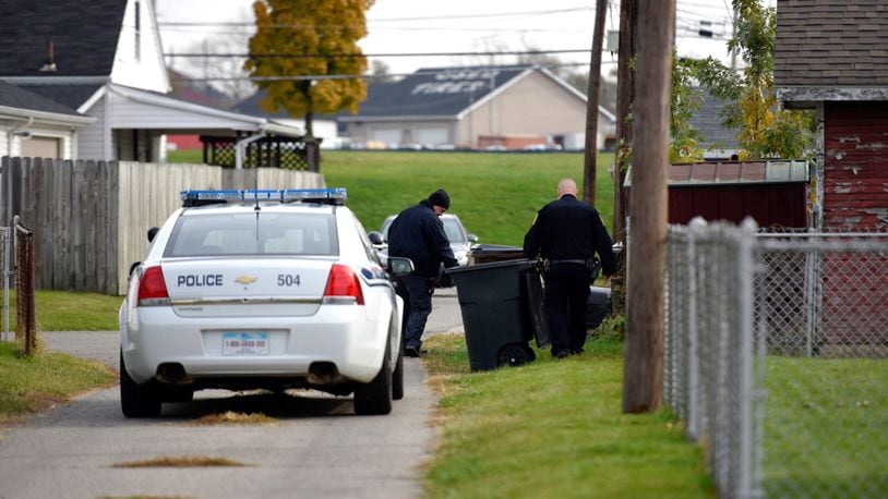 Middletown police were called to the 1500 block of Brown Street this morning on a reported shooting. Officers found a man suffering from a gunshot that is believed to be self-inflicted. NICK GRAHAM/STAFF