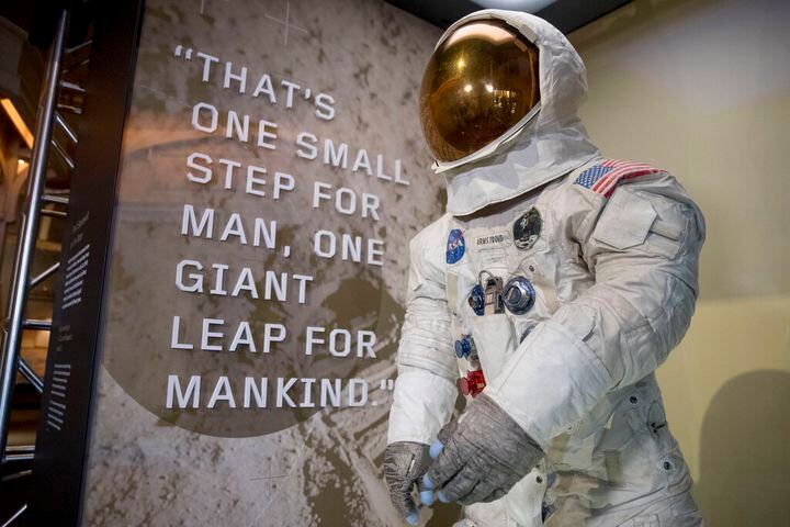 Photos: Neil Armstrong’s Apollo 11 spacesuit
