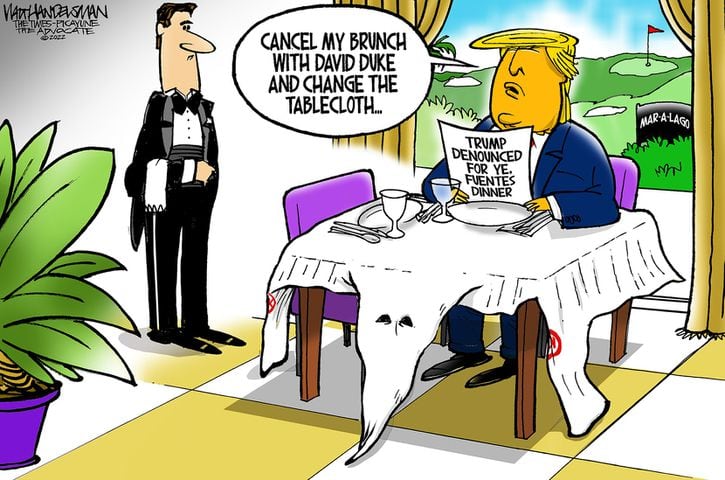 WEEK IN CARTOONS: Dinner with Trump, World Cup and more