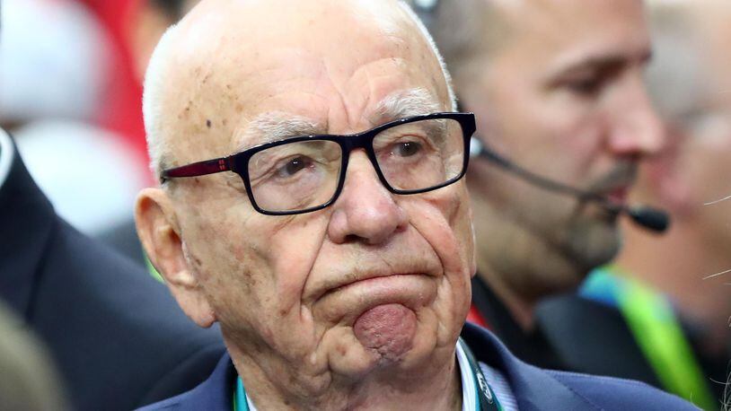 FILE PHOTO Rupert Murdoch looks on prior to Super Bowl 51 between the Atlanta Falcons and the New England Patriots at NRG Stadium on February 5, 2017 in Houston, Texas.  (Photo by Al Bello/Getty Images)