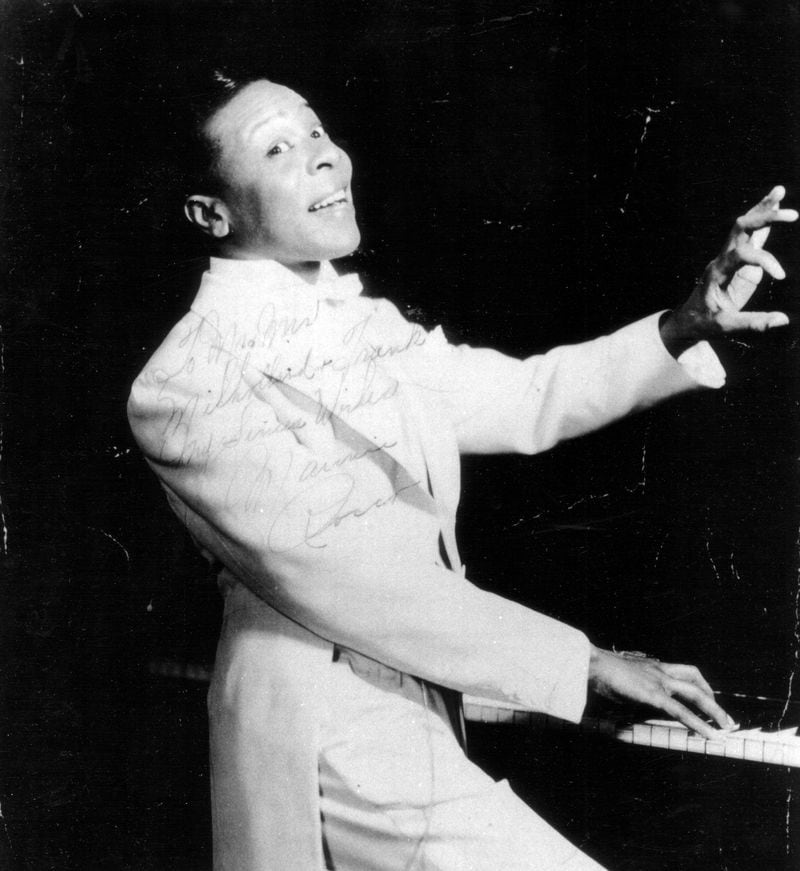 Maurice Rocco plays the piano in New York in this photograph by Diaz & Rogers, courtesy of the Smith Library of Regional History.  CONTRIBUTED