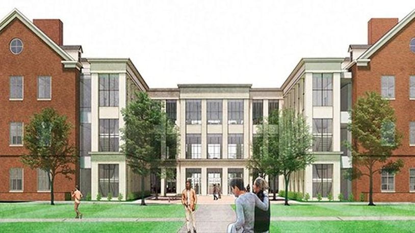 Ohio's pending capital projects budget is expected to be approved soon and most of the money earmarked for Butler County will go to Miami University and it's new health science building now under construction. The project will receive $21.2 million from the state and it is scheduled to open in 2022. (Provided Photo\Journal-News)