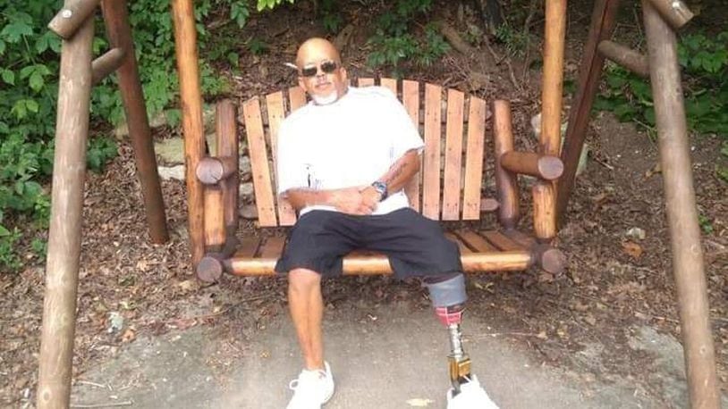 Harry Truss II, who lost his left leg when he was 5, died June 7 at Hospice Care of Middletown. He was 53. SUBMITTED PHOTO