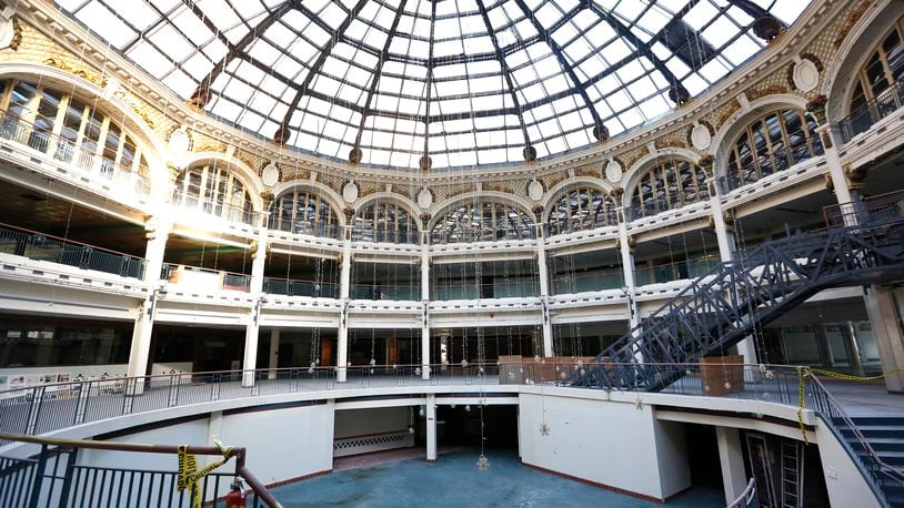 An “innovation hub” at the downtown Dayton Arcade is slated to get $ million, according to a just released state capital spending budget. LISA POWELL / STAFF