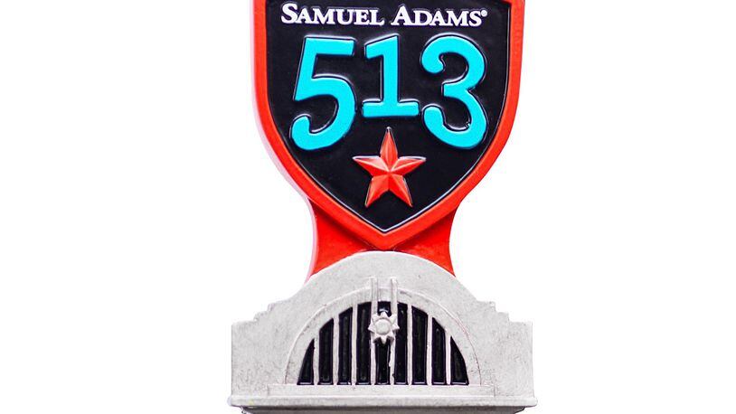 A Samuel Adams 513 tap handle. Submitted