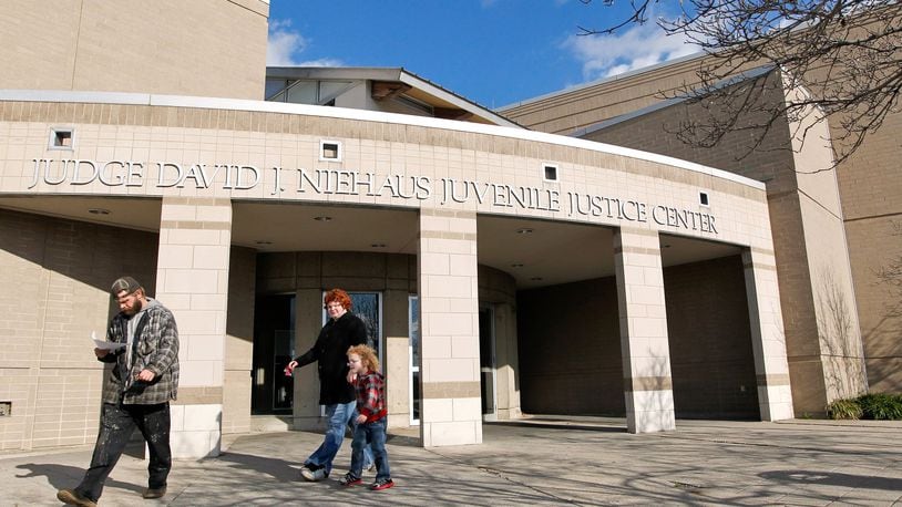 The Butler County Juvenile Justice Center at 280 N. Fair Ave. in Hamilton Monday, Nov. 18, 2013. NICK DAGGY / STAFF