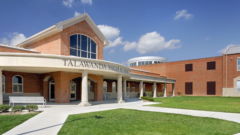 Oxford Police and Talawanda school officials say they are both still jointly investigating a threat of violence discovered in a girls bathroom at the high school Friday. The discovery led to a precautionary lock-down and later that day an early release of students to better allow police investigators access to the building. (File Photo\Journal-News)