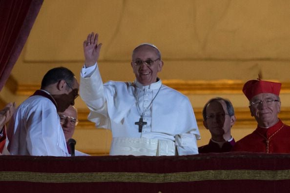 Argentina's Jorge Bergoglio, elected Pope Francis I (March 13, 2013)
