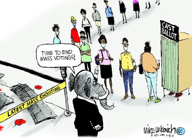 Week in cartoons: Immigration, voter suppression and more