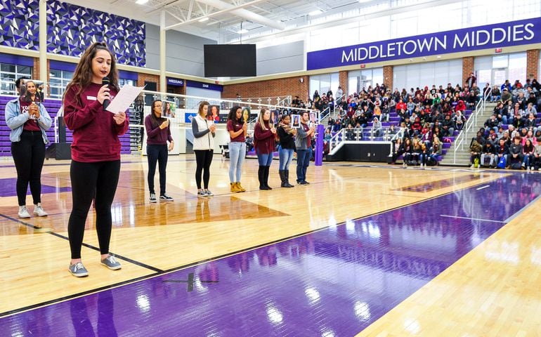 Middletown students participate in National Walk Out event