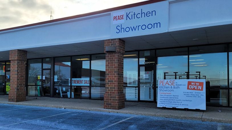Pease Kitchen Showroom by Nisbet Brower is located on Dixie Highway in Hamilton. Pease was acquired by Nisbet Bower and became a combined business on Jan. 1, 2022. NICK GRAHAM / STAFF