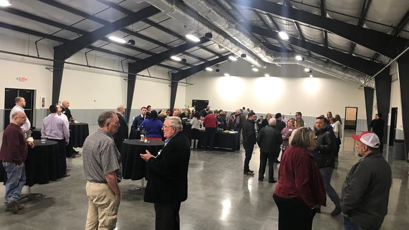 The Greater Hamilton Chamber of Commerce hosted an open house for the newly completed Butler County Fairgrounds Event Center in Hamilton Thursday, Feb. 20, 2020. CONTRIBUTED