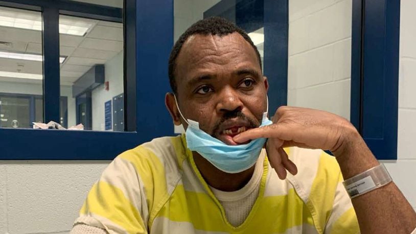In a civil lawsuit filed last week, Bayong Brown Bayong claims his tooth was knocked out during an assault by a corrections officer at the Butler County Jail. FEDERAL COURT DOCUMENTS