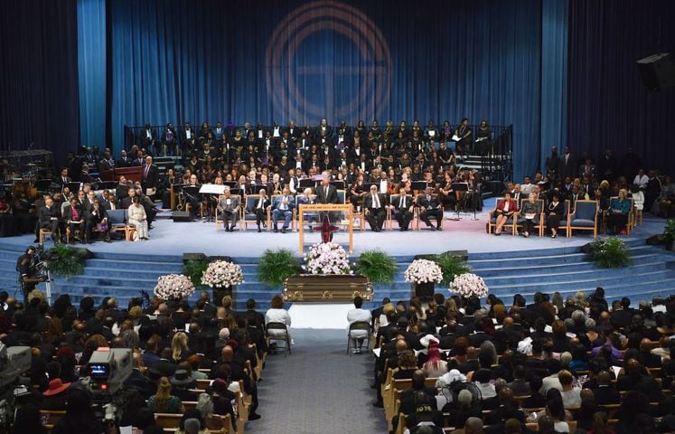 Photos: Aretha Franklin funeral