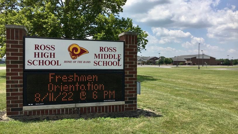 Higher sports fees and more program budget cuts are coming in the wake of Tuesday’s rejection by voters of a proposed Ross Schools tax hike, say district officials. And some school parents and residents Wednesday criticized the leadership of the 3,200-student district, contending the wide margin of defeat for the tax levy, which was voted down 64% to 36% according to the unofficial vote tally from the Butler County Board of Elections, was also a “message” to officials. (Photo By Michael D. Clark\Journal-News)