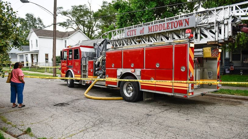 The Middletown Division of Fire is applying for a three-year SAFER grant in hopes of hiring eight firefighters and one lieutenant, according to Fire Chief Tom Snively. FILE PHOTO