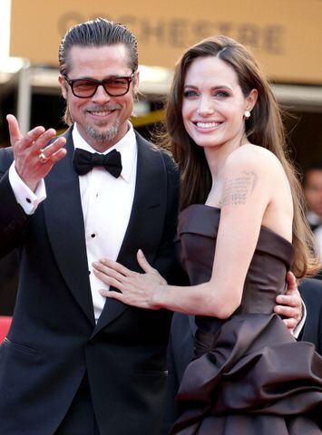 May 2011- Angelina Jolie and Brad Pitt